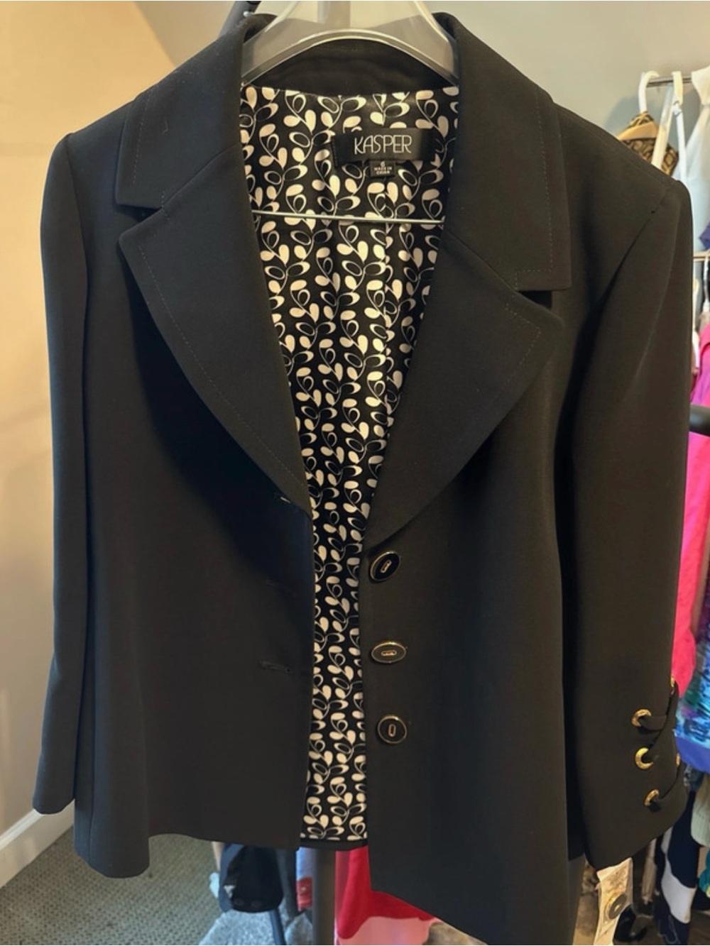 Kasper Women's Black Blazer Jacket